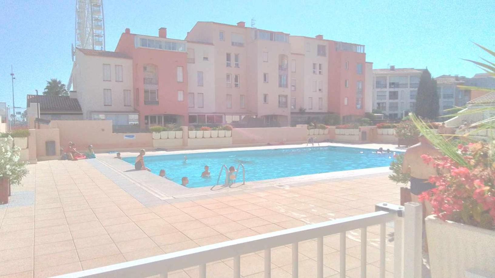 Apartamento Grand T3 Piscine, Garage Centre Port Agde Exterior foto